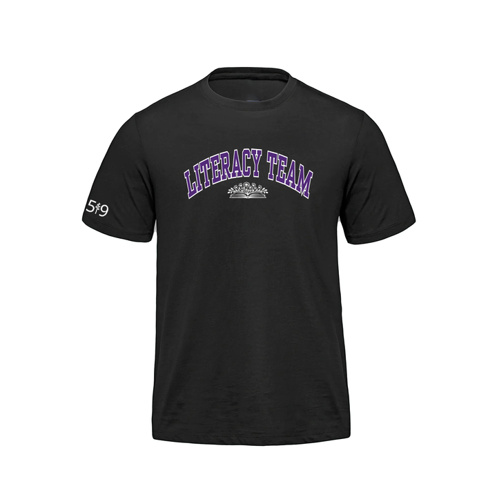 LITERACY TEAM VARSITY PREMIUM TEE (MENS)