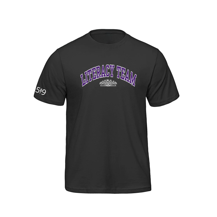 LITERACY TEAM VARSITY TEE (MENS)