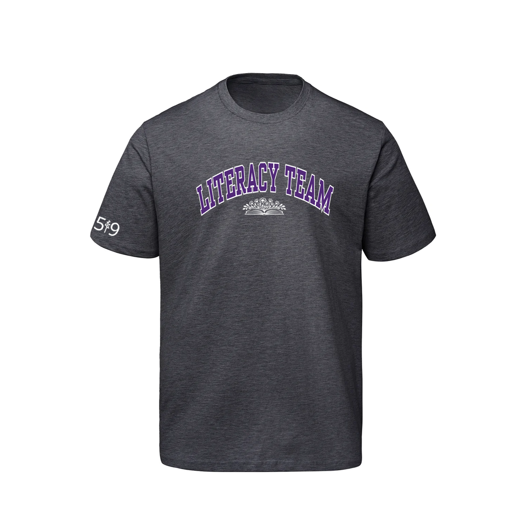 LITERACY TEAM VARSITY TEE (MENS)