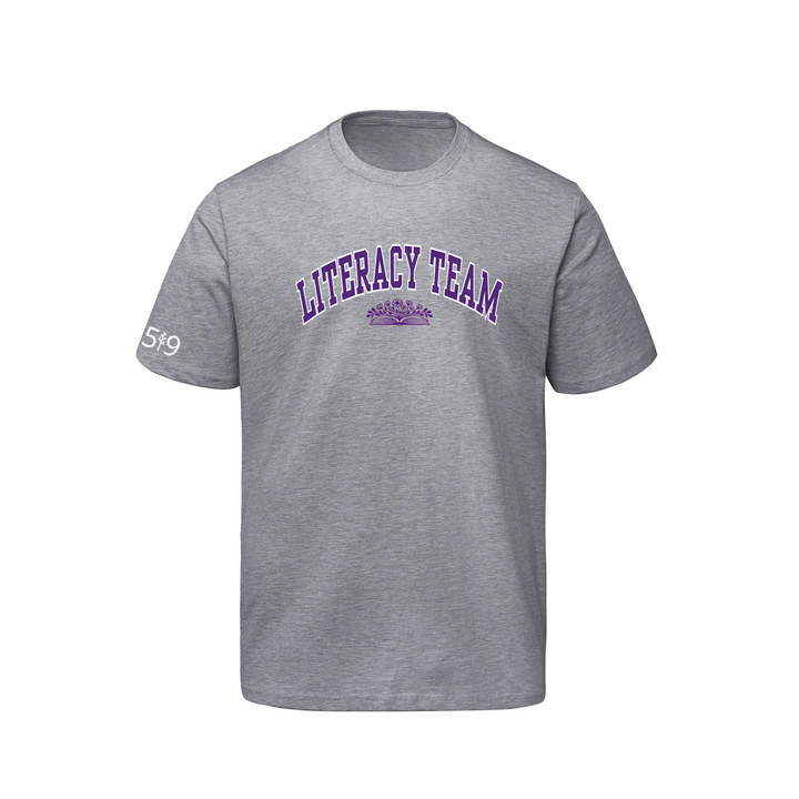 LITERACY TEAM VARSITY TEE (MENS)