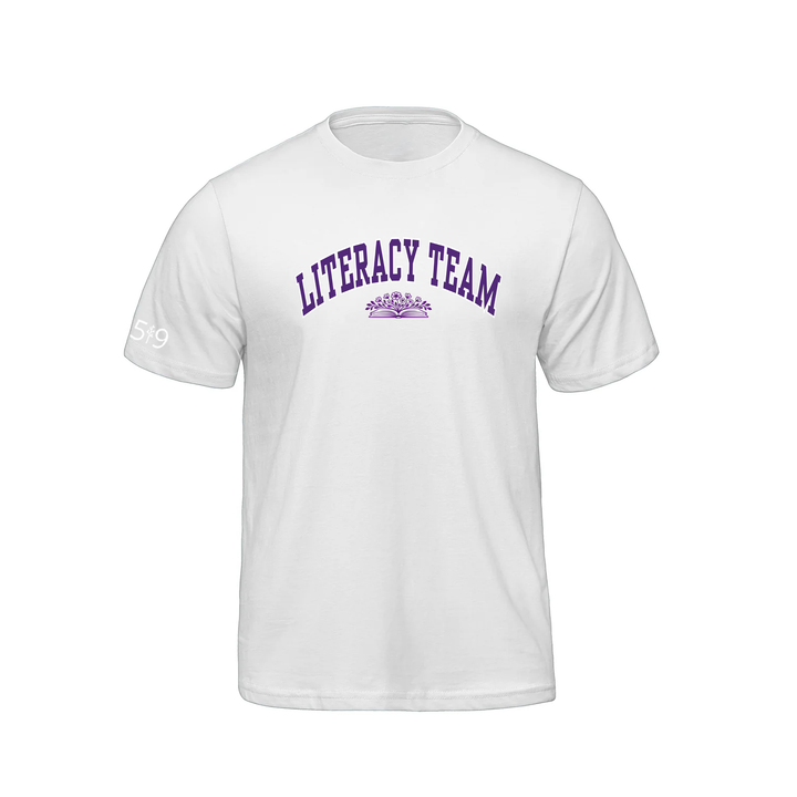 LITERACY TEAM VARSITY TEE (MENS)