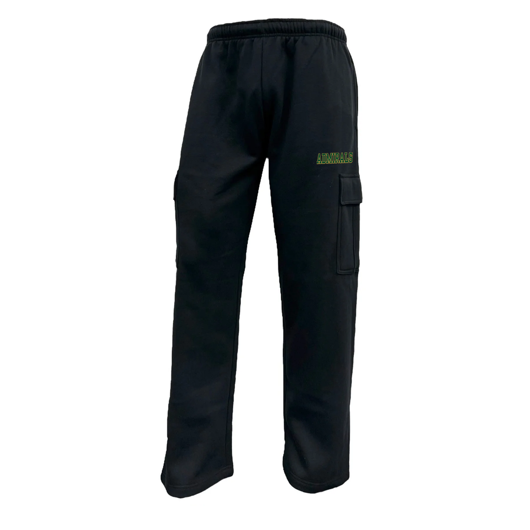 LORD NELSON EMBROIDERED CARGO SWEATPANTS (UNISEX)