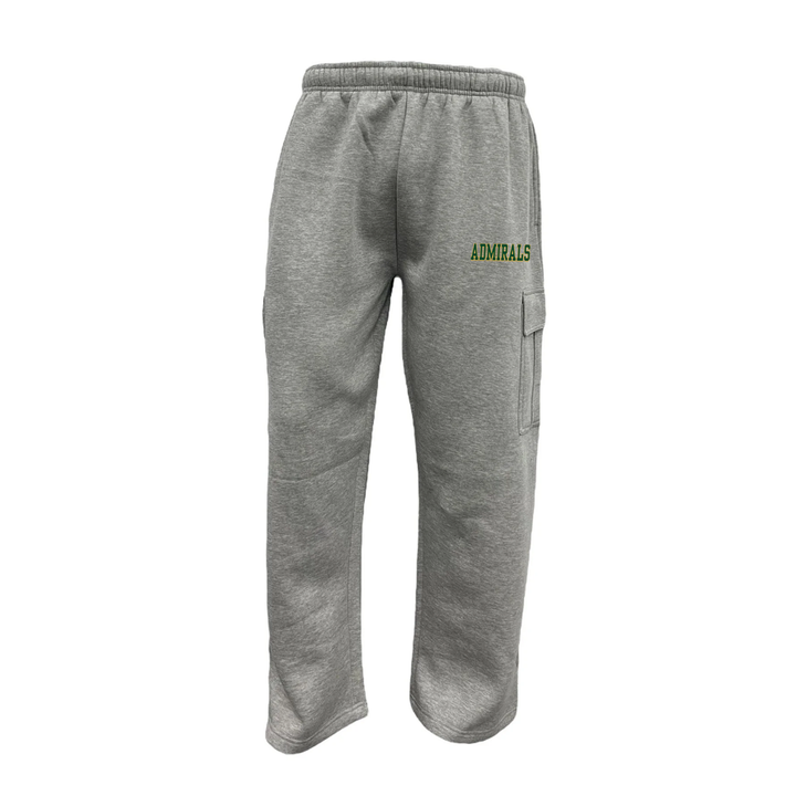 LORD NELSON EMBROIDERED CARGO SWEATPANTS (UNISEX)