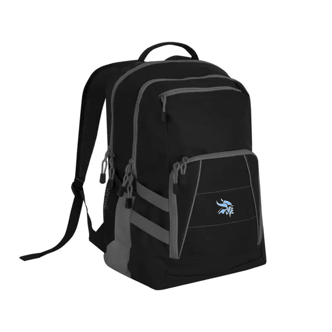 LUCAS VIKINGS EMBROIDERED VARSITY BACKPACK