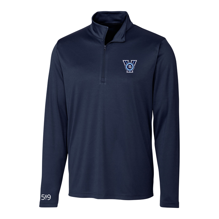 LUCAS "V" ATHLETIC 1/4 ZIP (MENS)