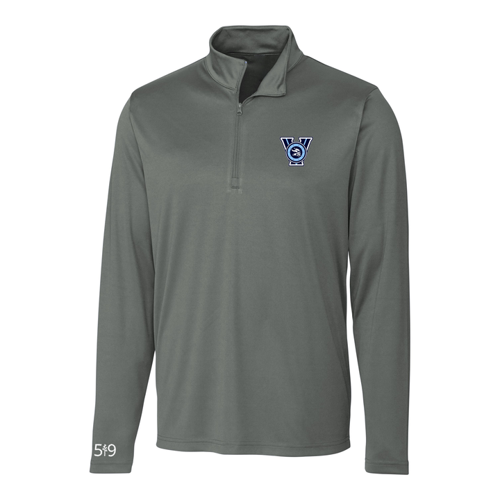 LUCAS "V" ATHLETIC 1/4 ZIP (MENS)