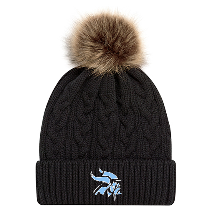 LUCAS VIKINGS EMBROIDERED FAUX FUR TOQUE