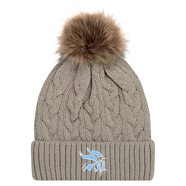LUCAS VIKINGS EMBROIDERED FAUX FUR TOQUE