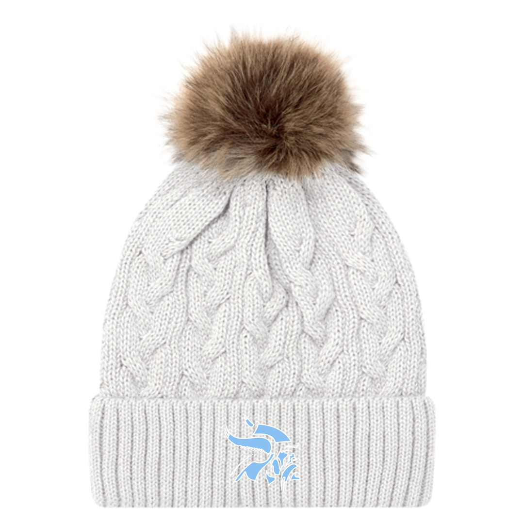 LUCAS VIKINGS EMBROIDERED FAUX FUR TOQUE