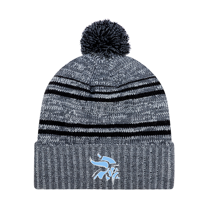 LUCAS VIKINGS EMBROIDERED POM-POM TOQUE