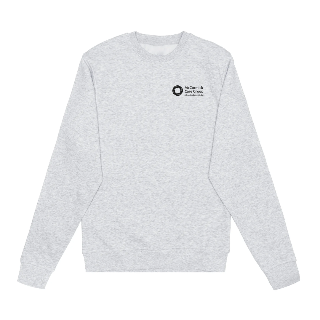 MCCORMICK CARE GROUP EMBROIDERED CREW (UNISEX)