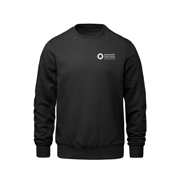 MCCORMICK CARE GROUP EMBROIDERED CREW (UNISEX)