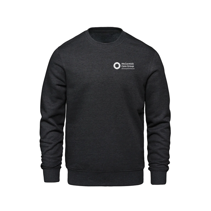 MCCORMICK CARE GROUP EMBROIDERED CREW (UNISEX)