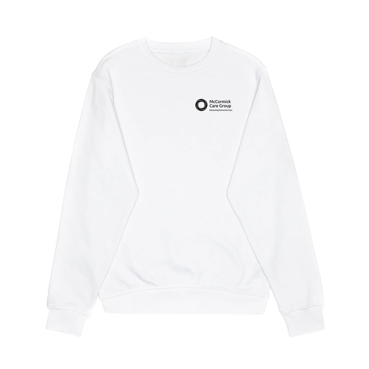 MCCORMICK CARE GROUP EMBROIDERED CREW (UNISEX)