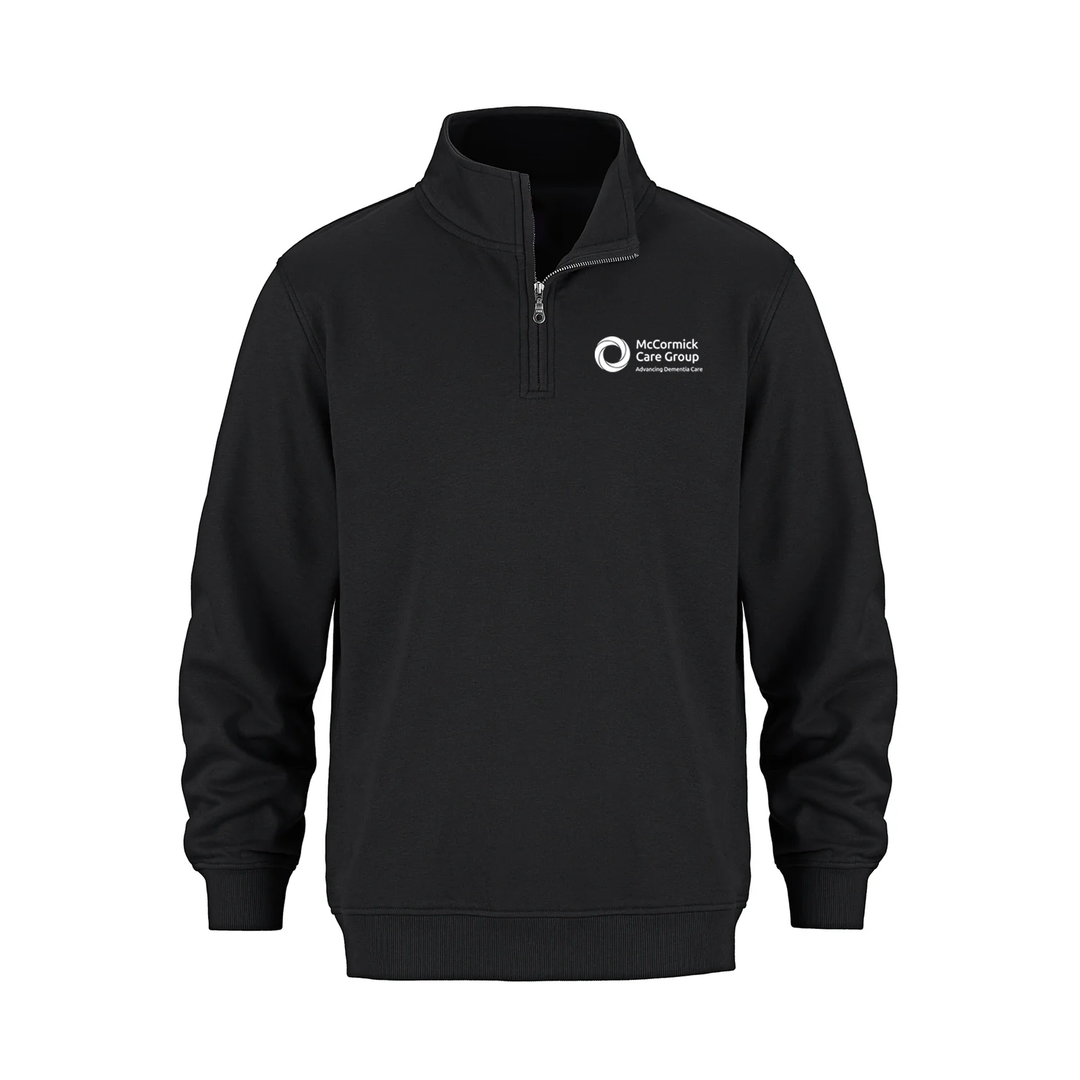 MCCORMICK CARE GROUP EMBROIDERED 1/4 ZIP (UNISEX)