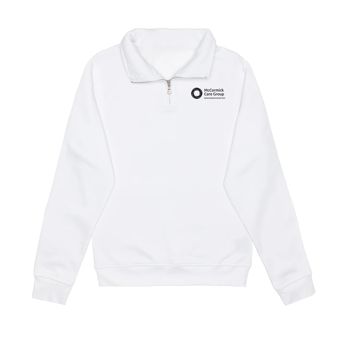 MCCORMICK CARE GROUP EMBROIDERED 1/4 ZIP (UNISEX)