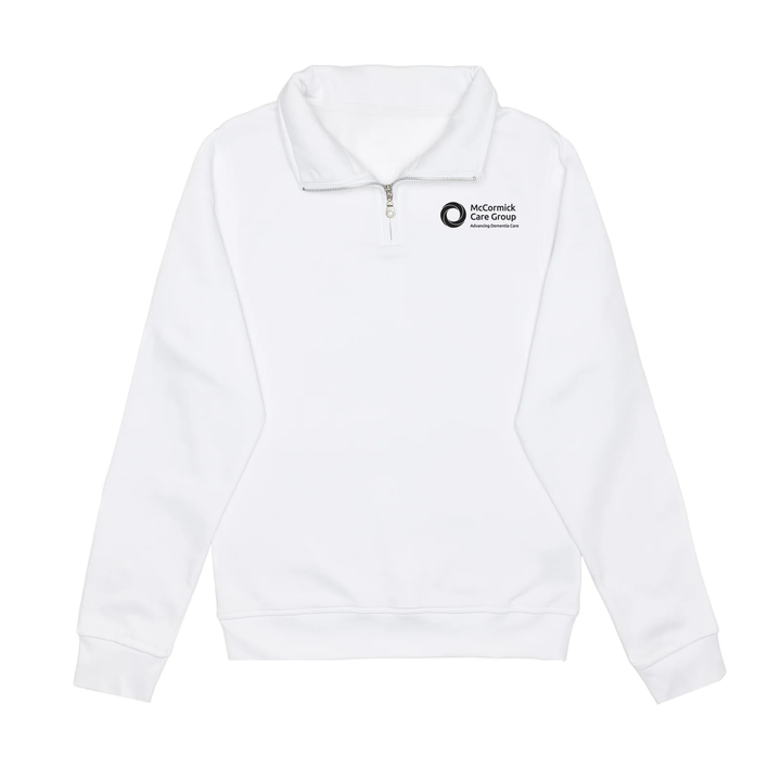 MCCORMICK CARE GROUP EMBROIDERED 1/4 ZIP (UNISEX)