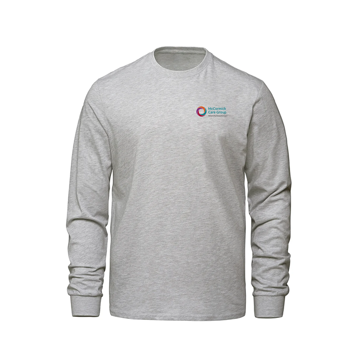 MCCORMICK CARE GROUP EMBLEM LONG SLEEVE (MENS)