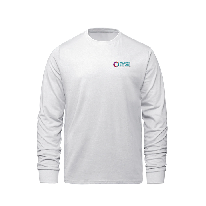 MCCORMICK CARE GROUP EMBLEM LONG SLEEVE (MENS)