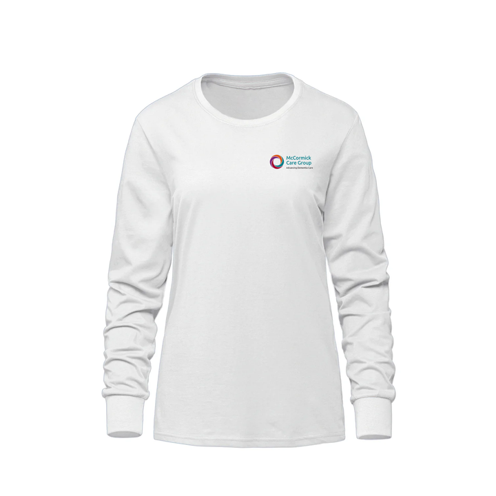 MCCORMICK CARE GROUP EMBLEM LONG SLEEVE (WOMENS)