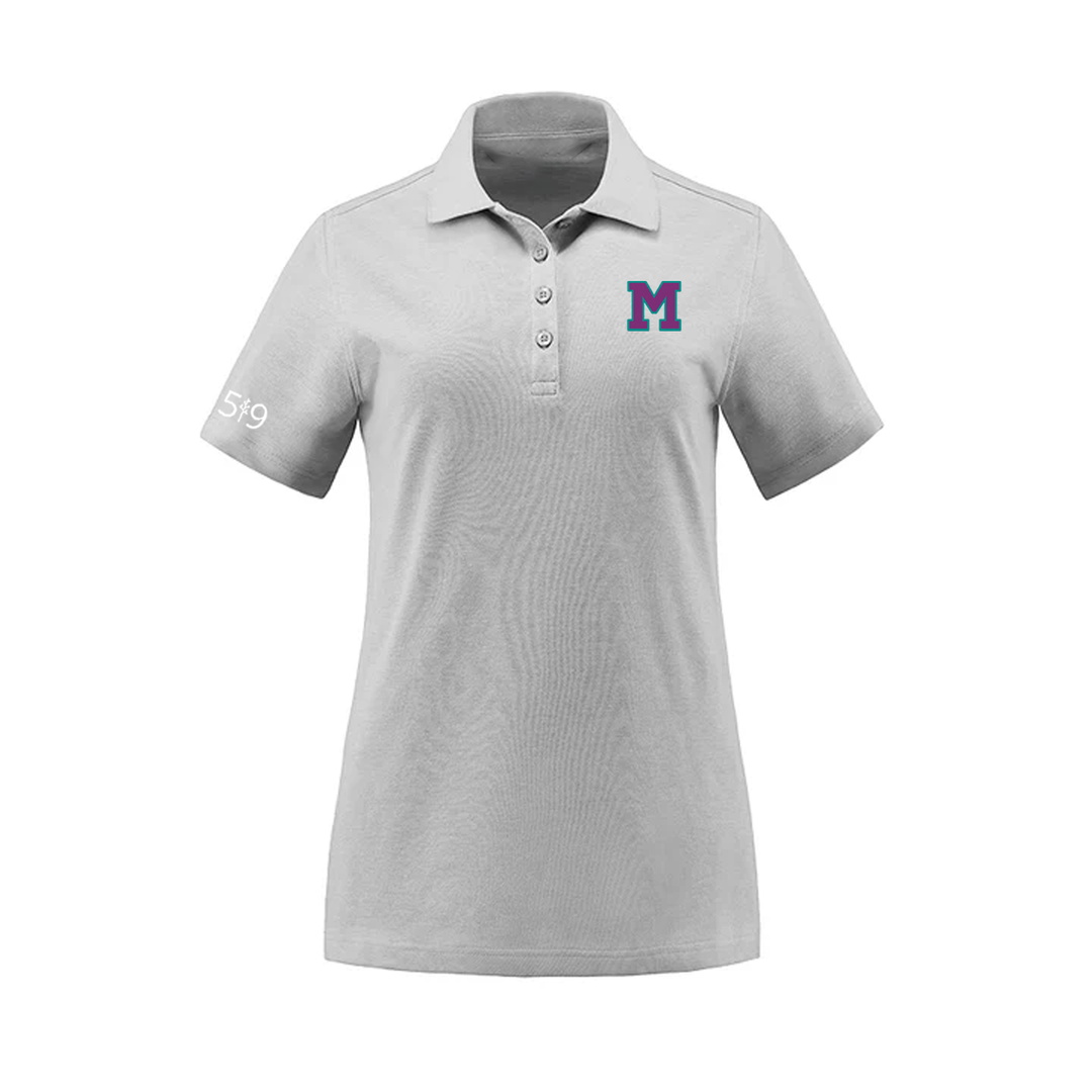 MCGILLIVRAY EMBROIDERED PIQUE POLO (WOMENS)