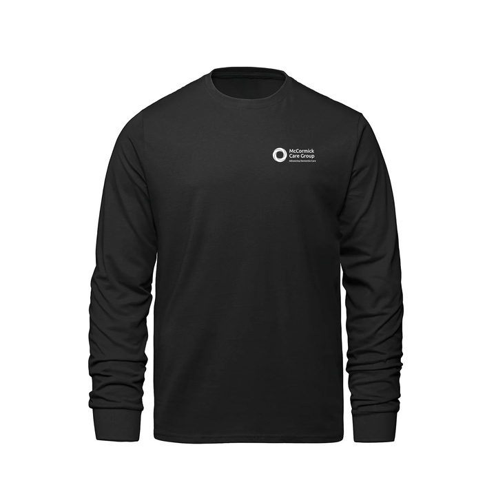 MCCORMICK CARE GROUP MONOCHROMATIC EMBLEM LONG SLEEVE (MENS)