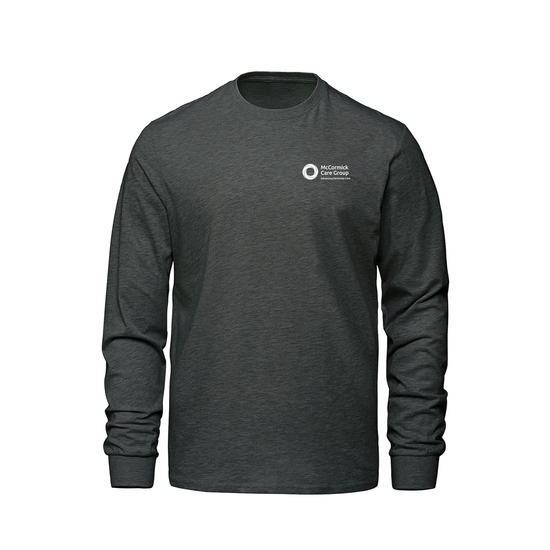 MCCORMICK CARE GROUP MONOCHROMATIC EMBLEM LONG SLEEVE (MENS)