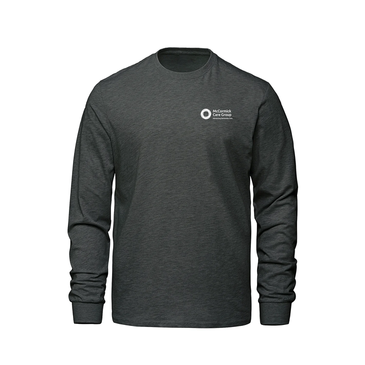 MCCORMICK CARE GROUP MONOCHROMATIC EMBLEM LONG SLEEVE (MENS)