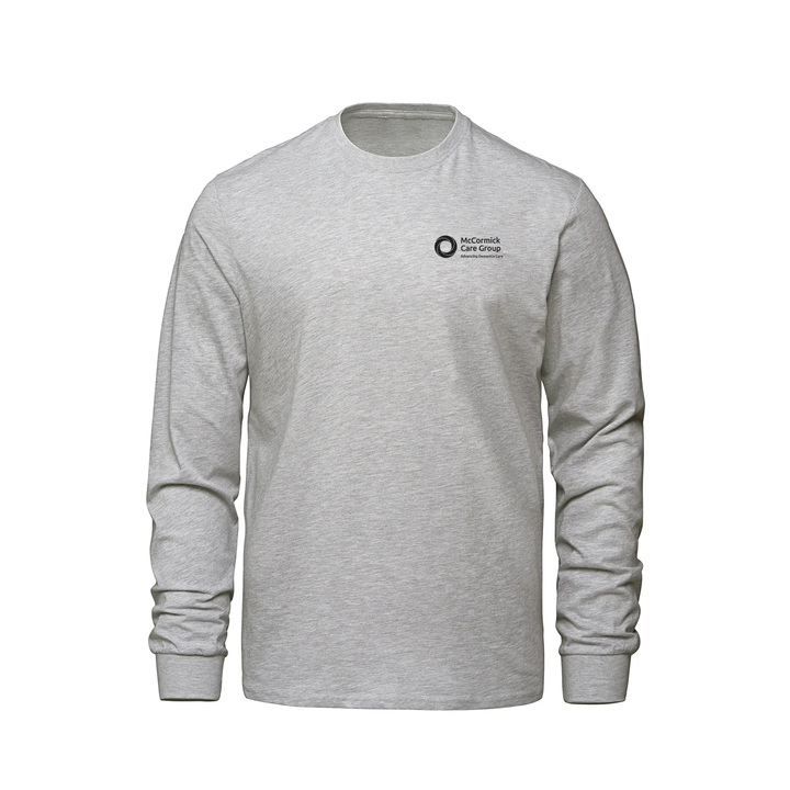 MCCORMICK CARE GROUP MONOCHROMATIC EMBLEM LONG SLEEVE (MENS)