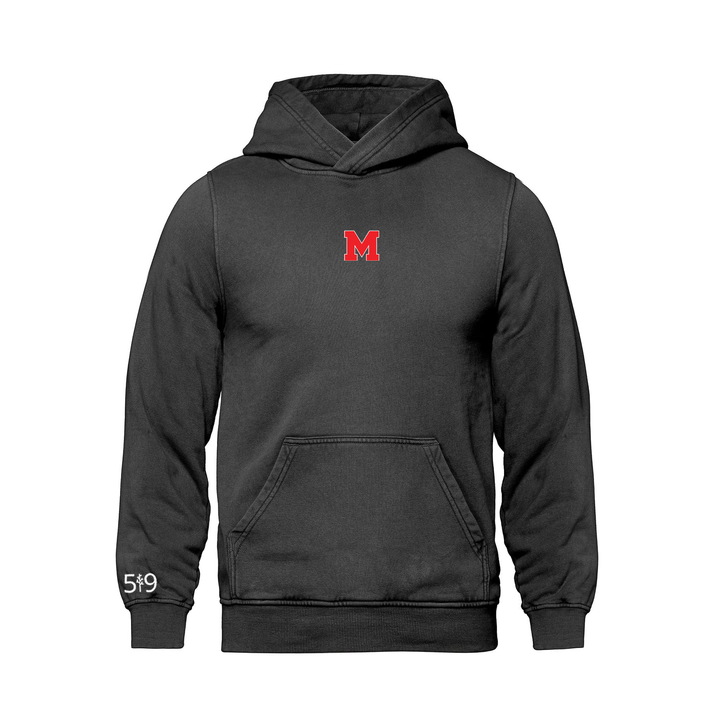 MEDWAY EMBROIDERED RETRO HOODIE (UNISEX)
