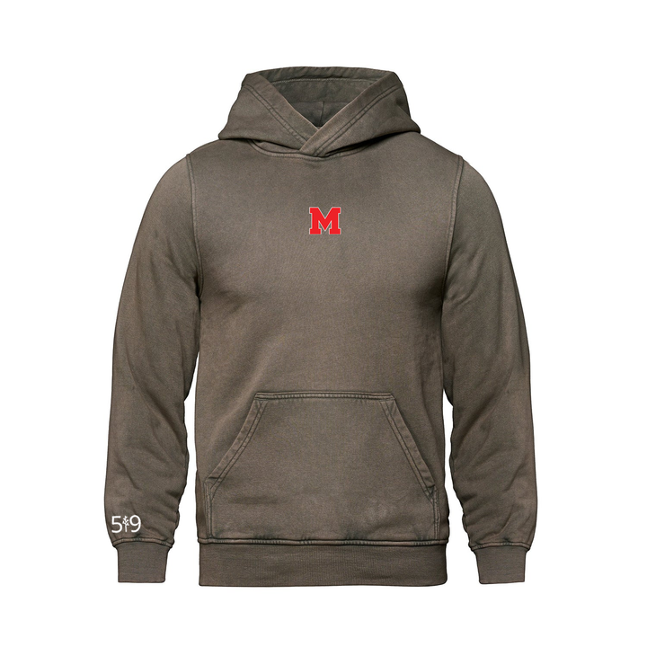 MEDWAY EMBROIDERED RETRO HOODIE (UNISEX)