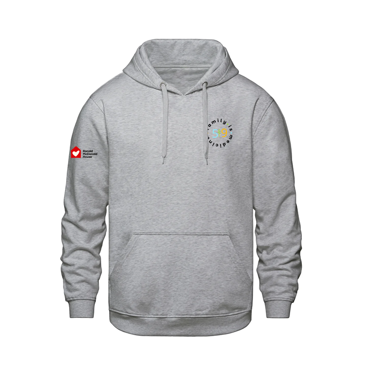 FAMILY IS MEDICINE EMBROIDERED HOODIE (UNISEX)