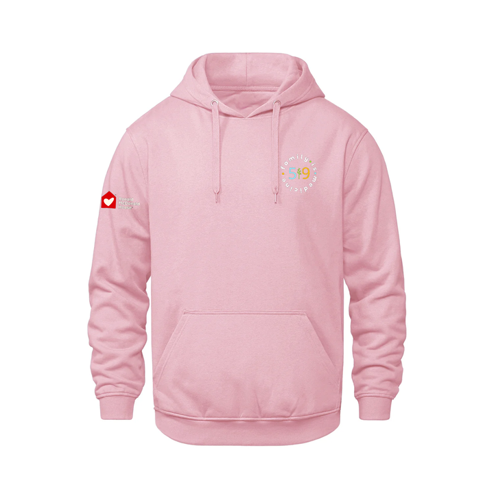 FAMILY IS MEDICINE EMBROIDERED HOODIE (UNISEX)