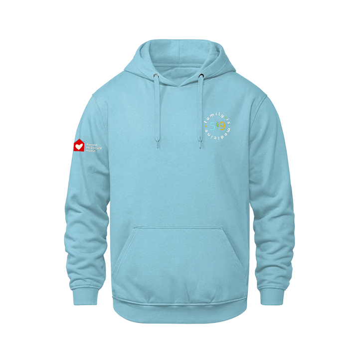FAMILY IS MEDICINE EMBROIDERED HOODIE (UNISEX)