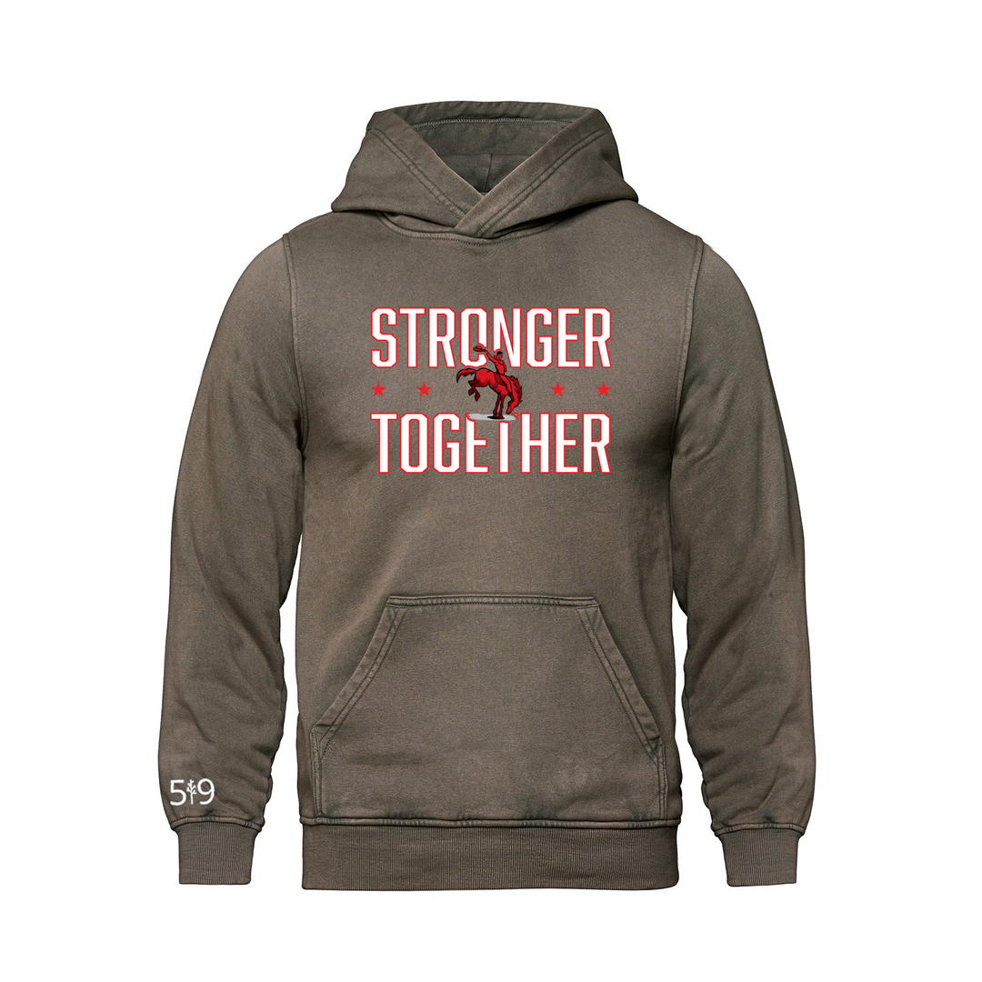 MEDWAY STRONGER TOGETHER RETRO HOODIE (UNISEX)