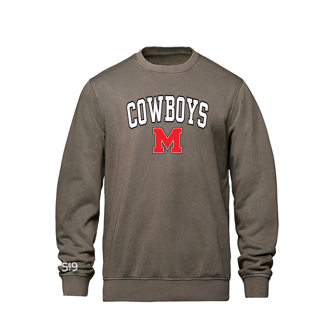 COWBOYS VARSITY RETRO CREW (UNISEX)