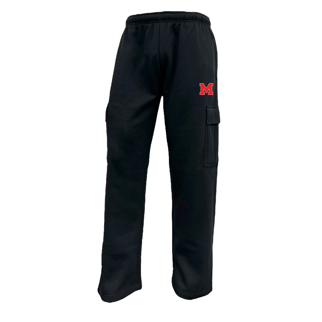 MEDWAY EMBROIDERED CARGO SWEATPANTS (UNISEX)