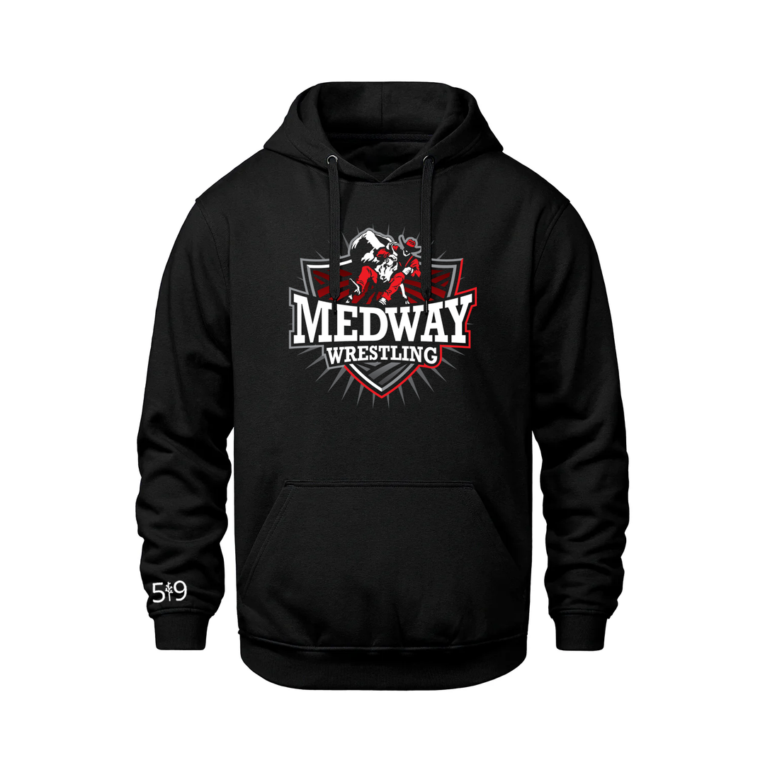 MEDWAY WRESTLING HOODIE (UNISEX)