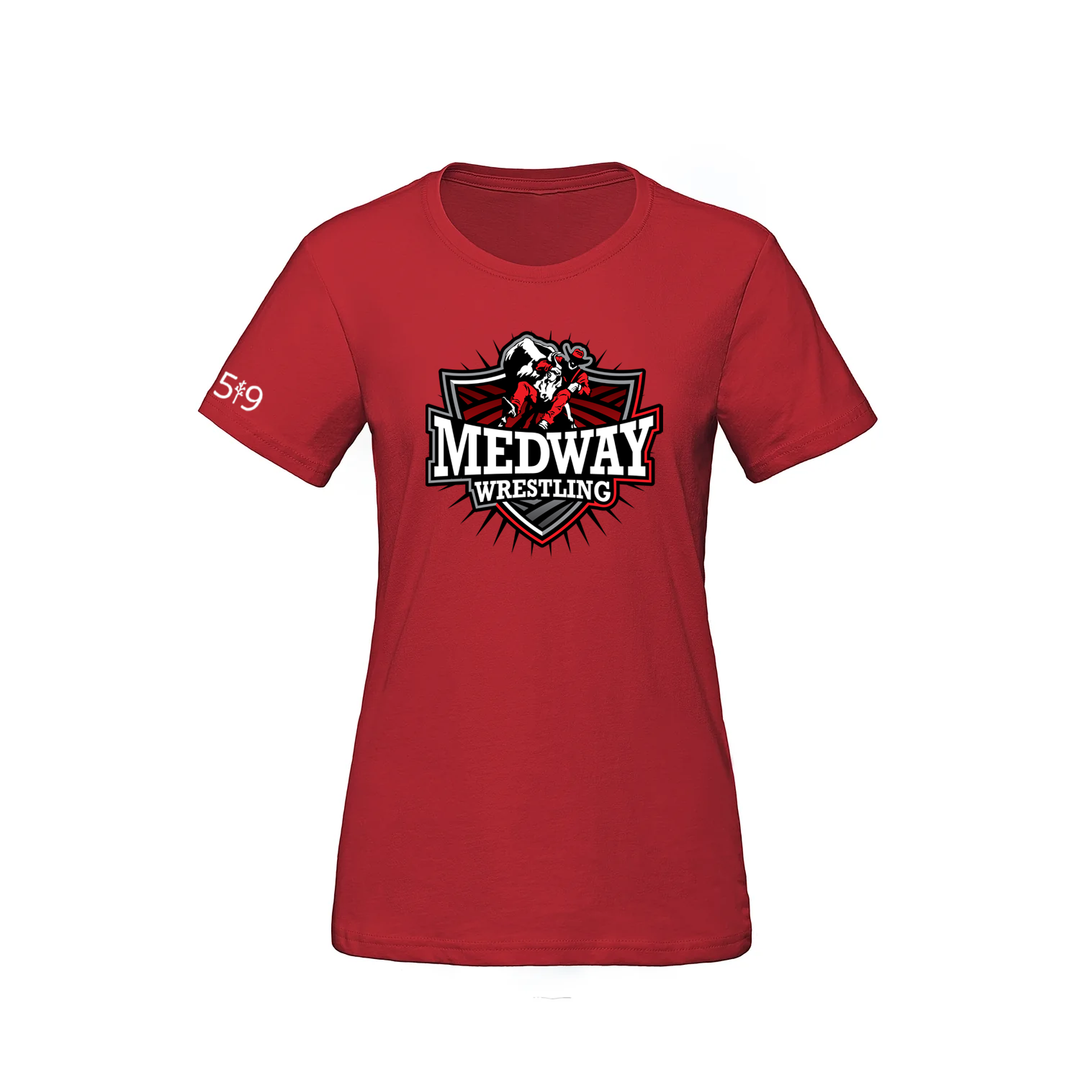 MEDWAY WRESTLING TEE (WOMENS)
