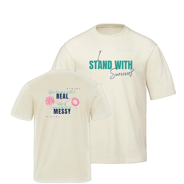 YOUR TRAUMA IS REAL OVERSIZED TEE (UNISEX)