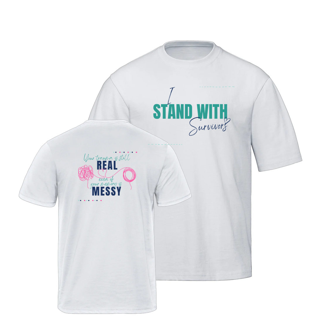 YOUR TRAUMA IS REAL OVERSIZED TEE (UNISEX)