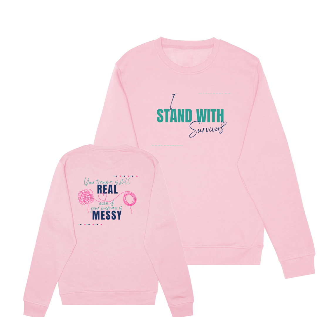 YOUR TRAUMA IS REAL CREW (UNISEX)