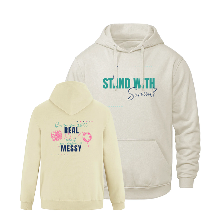 YOUR TRAUMA IS REAL HOODIE (UNISEX)