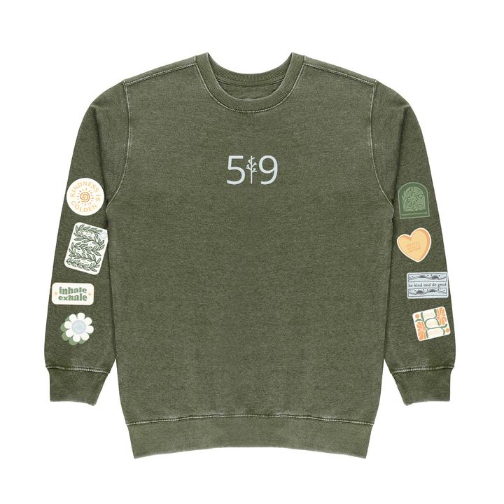 MINDFUL MOMENTS VINTAGE CREW (UNISEX)