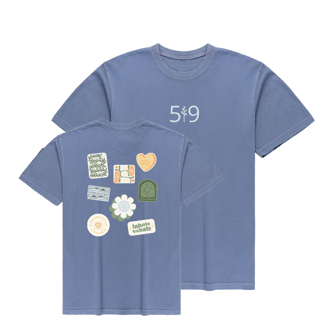 MINDFUL MOMENTS VINTAGE TEE (UNISEX)