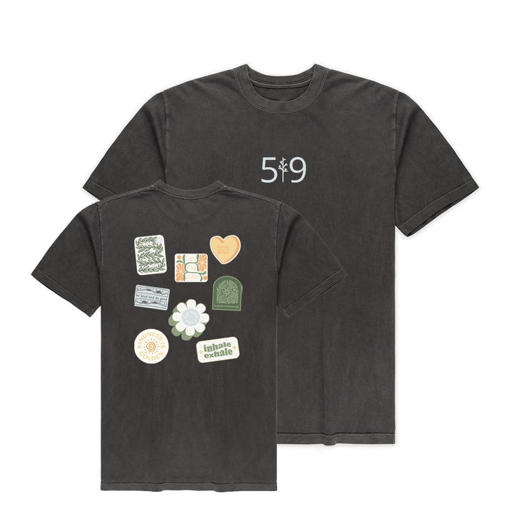 MINDFUL MOMENTS VINTAGE TEE (UNISEX)