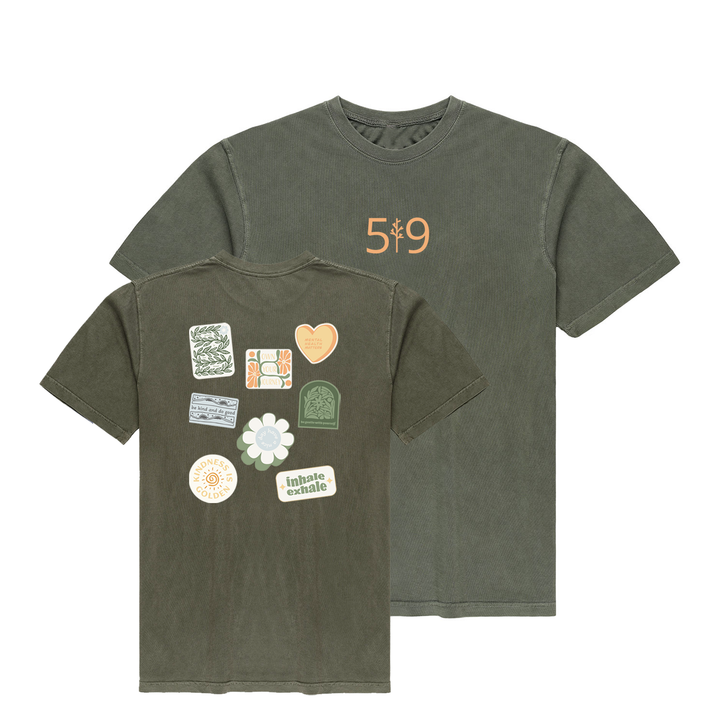 MINDFUL MOMENTS VINTAGE TEE (UNISEX)