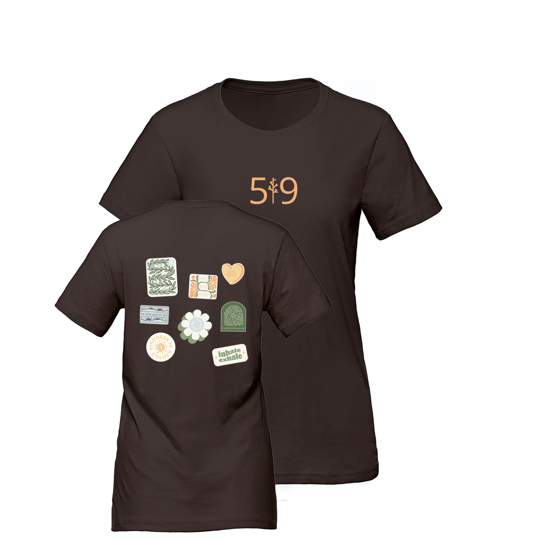 MINDFUL MOMENTS TEE (WOMENS)