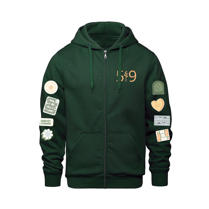 MINDFUL MOMENTS ZIP-UP (UNISEX)