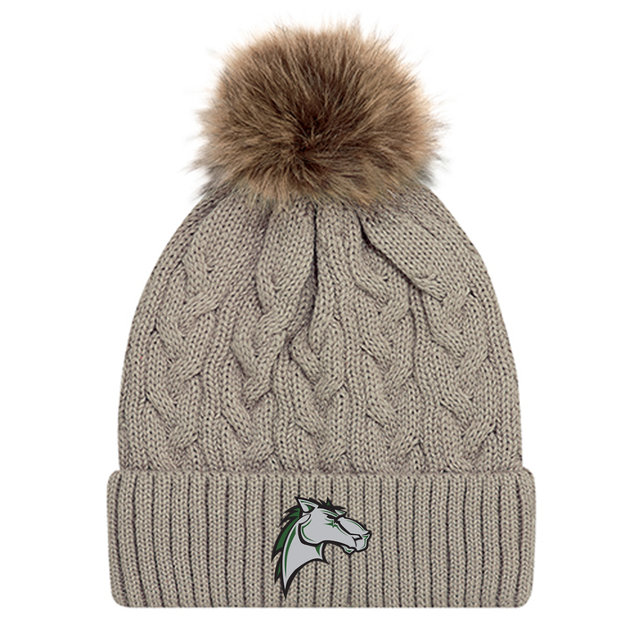 MITCHELL HEPBURN EMBROIDERED FAUX FUR TOQUE